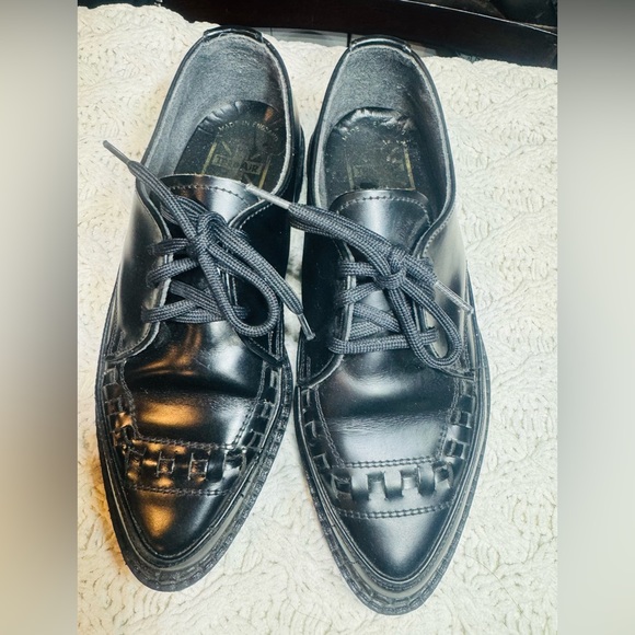 TRED AIR UK THE ORIGINAL BLACK SHOES - Picture 1 of 10